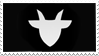 a stamp of the goat's head sigil from the game year walk.